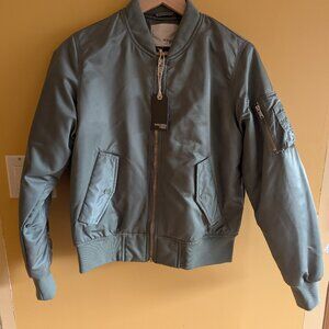 Wilfred green bomber size Medium nwt